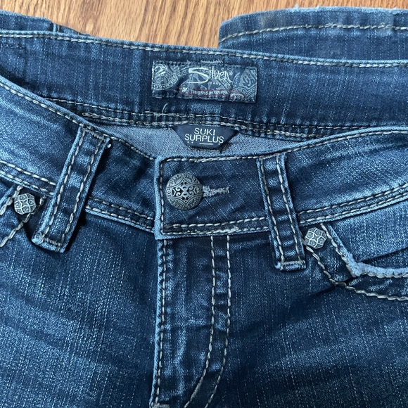 Silver jeans Women's Blue Jeans waist 27 length 30 - Picture 4 of 5